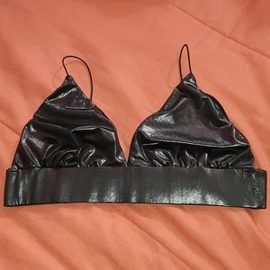 Metallic bralette